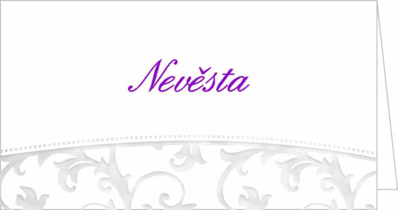 Wedding name cards