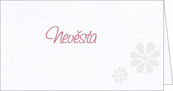 Wedding name cards