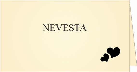 Menovky na stôl