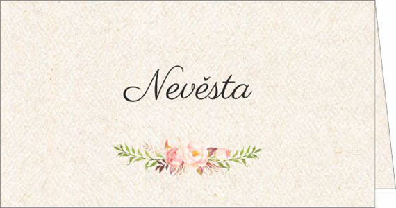 Wedding name cards