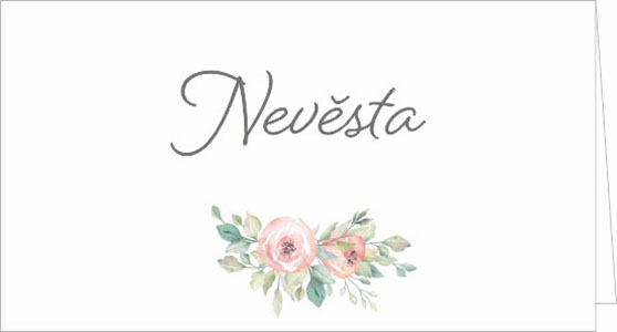 Wedding name cards