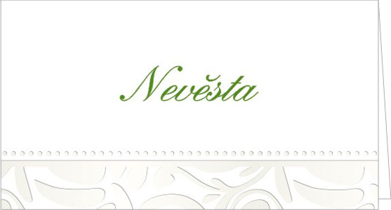 Menovky na stôl