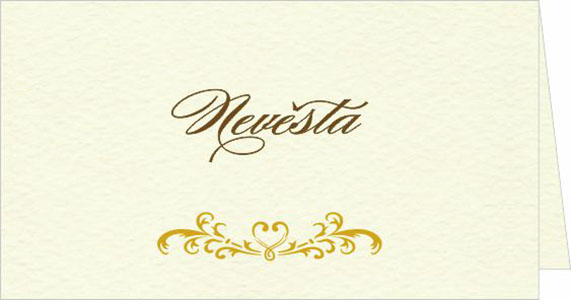 Wedding name cards