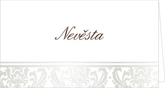 Wedding name cards