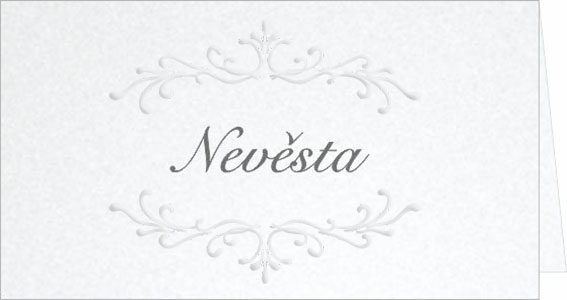 Wedding name cards