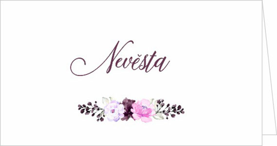 Wedding name cards