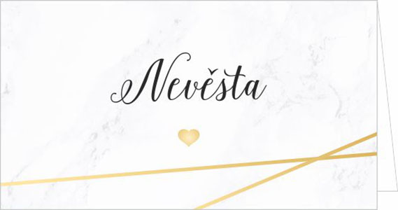 Wedding name cards