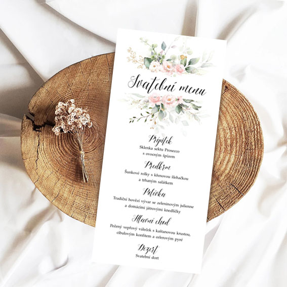 Wedding Menu