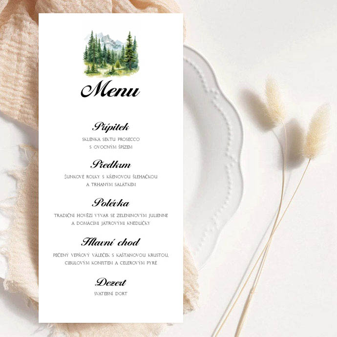 Svadobné menu