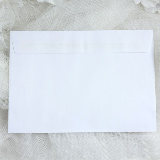 White C5 envelopes 
