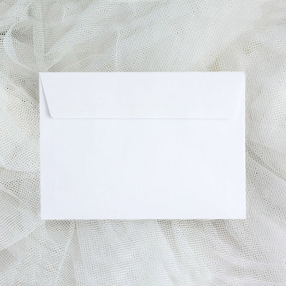 White envelopes C6