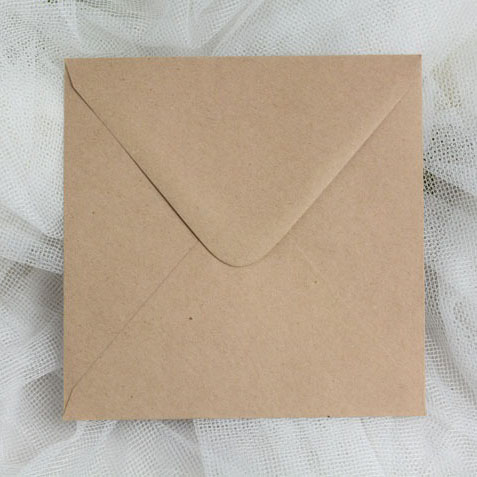 Square Craft Envelopes