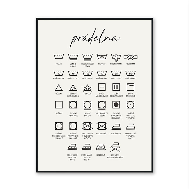 Obraz na stěnu do koupelny či prádelny Laundry No.242