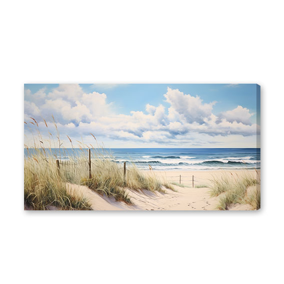 Obraz na stěnu Příroda  - pláž, mraky No.127
