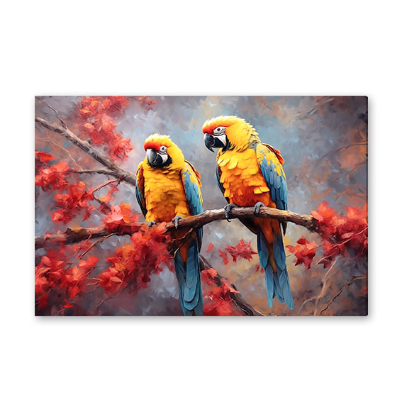 Obraz na zeď Tropy - papoušek No.510