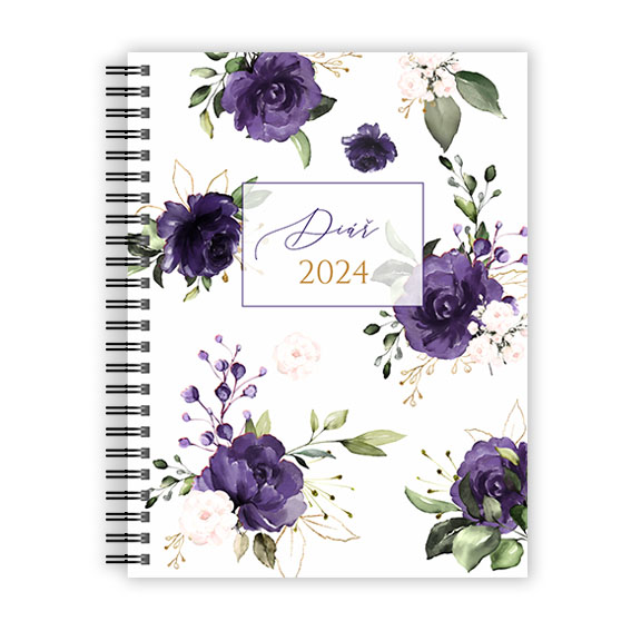 Purple Flower Diary 2023