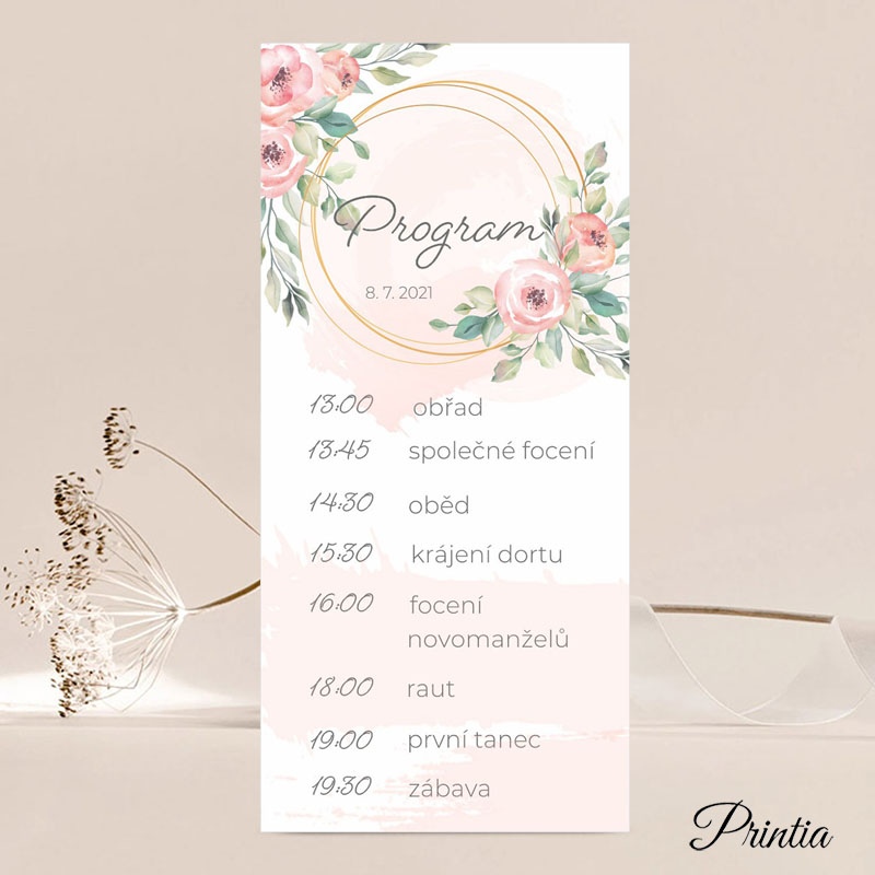 Wedding day timeline