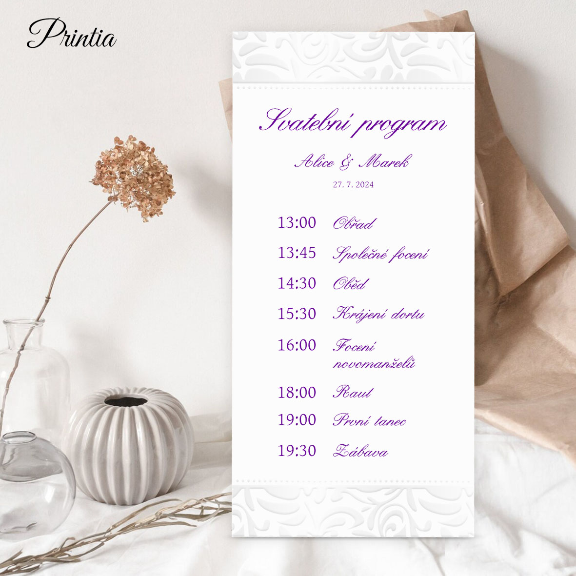 Pearl wedding timeline