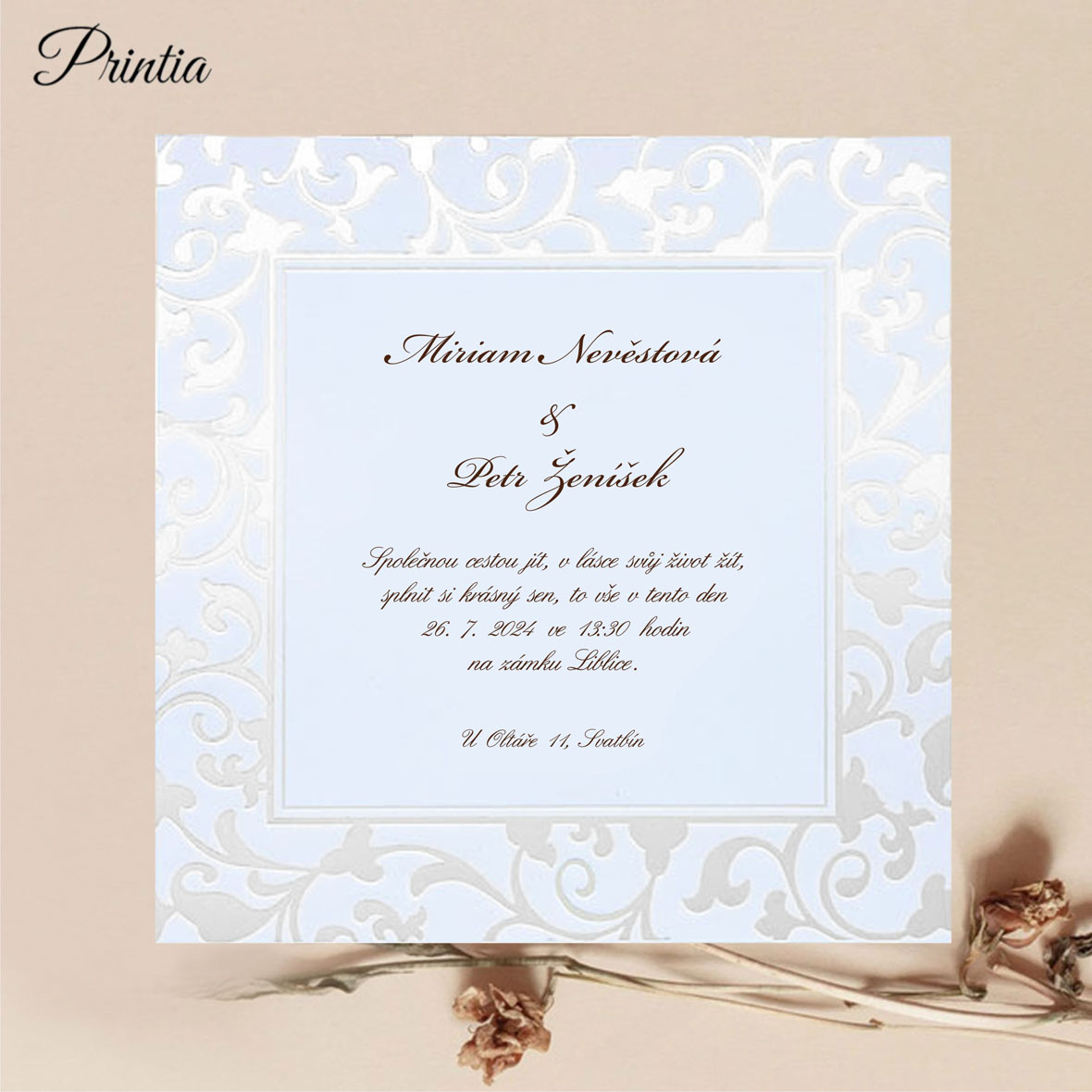 Classic cheap Wedding Invitations