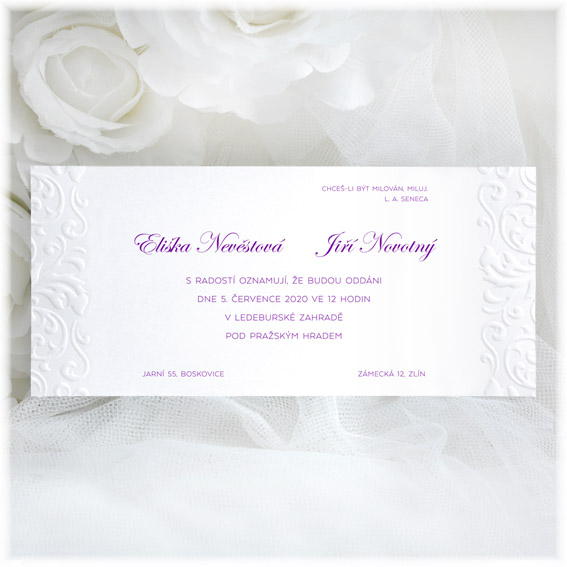 Classic  Elegant Wedding Invitations