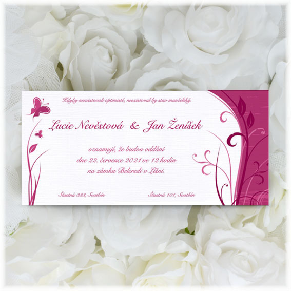 Butterfly Wedding Invitations