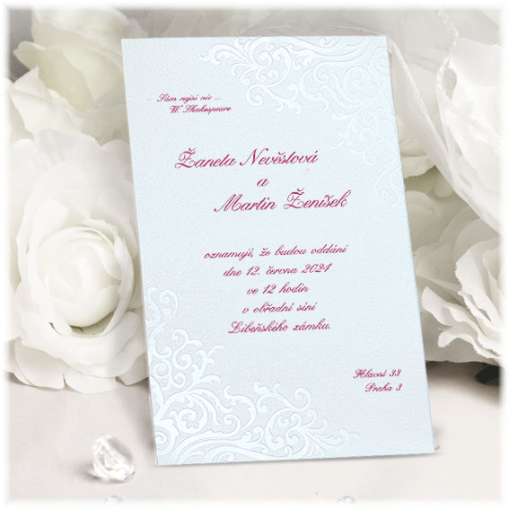 Classic Simple Wedding Invitations