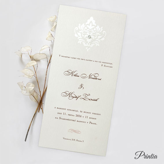 Simple Elegant Wedding Invitations