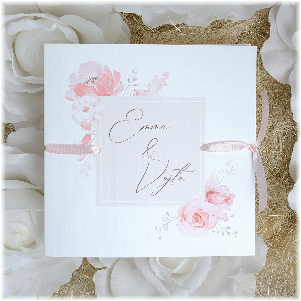 Floral Wedding Invitation