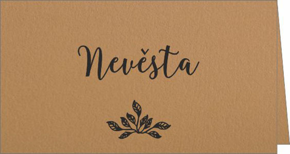 Wedding name cards