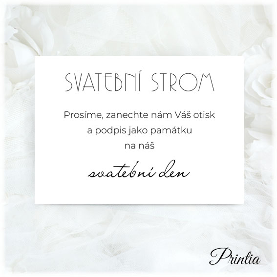 Návod pro svatební strom